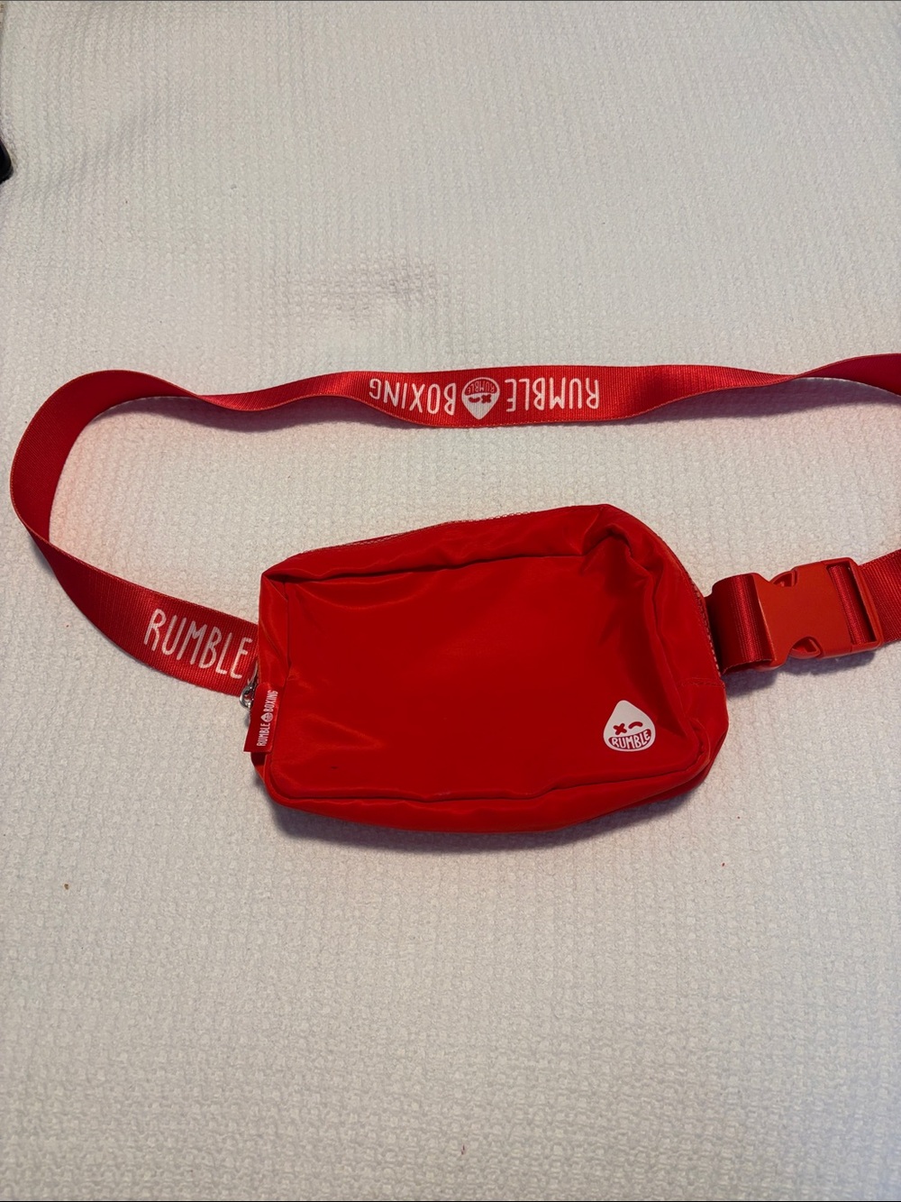Red Belt Bag - Boxing Logo